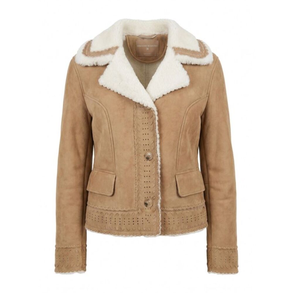 Ermanno Scervino Women Shearling Jacket